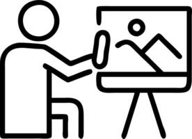 Photographer editing images on computer with copy space Set A vector