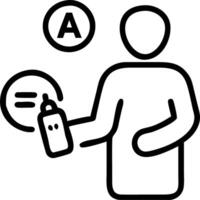 Pharmacist utilizing AI for prescription verification Set 4 vector