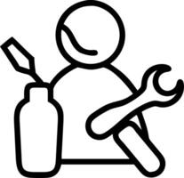 Person arranging wellness tools on glossy background copy space on left Set A vector