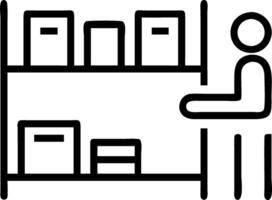 perfect store and shelf layout and stock levels Set 4 vector