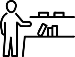 perfect store and shelf layout and optimization Set 3 vector