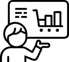 perfect store and shelf layout and customer insights Set 2 vector