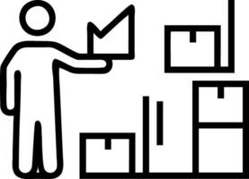 perfect store and sales strategy and stock levels Set 4 vector