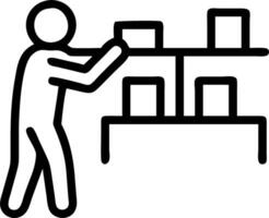 perfect store and sales strategy and shelf spacing Set 4 vector
