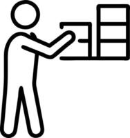 perfect store and planogram and shelf spacing vector