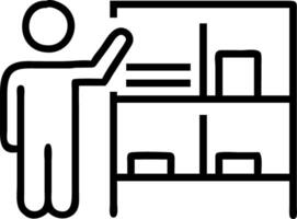 perfect store and inventory and shelf spacing Set 2 vector