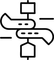 perfect store and display and traffic patterns vector