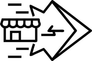 perfect store and customer flow and impulse buys Set 4 vector