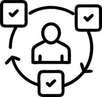 perfect store and customer flow and customer insights Set 4 vector