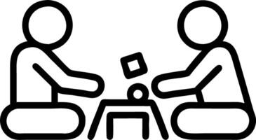 Parents and children playing board games in a cozy living room capturing laughter copy space below vector