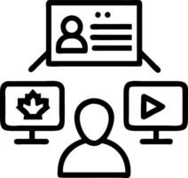 pandemic driven shifts and remote work and innovation Set 36 vector