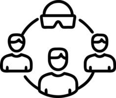 pandemic driven shifts and remote work and innovation Set 24 vector