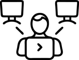 pandemic driven shifts and remote work and innovation Set 7 vector