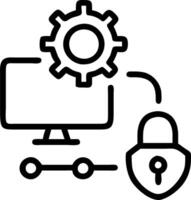 pandemic driven shifts and cybersecurity and innovation Set 5 vector