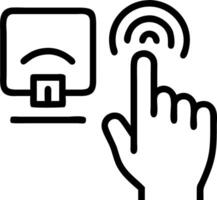 pandemic driven shifts and contactless tech and innovation Set 27 vector