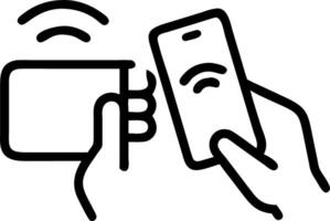 pandemic driven shifts and contactless tech and innovation Set 3 vector