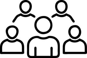 Office meeting with diverse professionals glossy background copy space on left vector