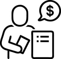 Medical office manager negotiating supplier rates on soft abstract background Set A4 vector