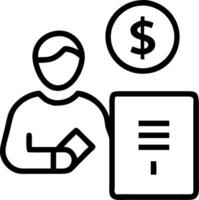 Medical office manager negotiating rates on reality close up background Set A vector