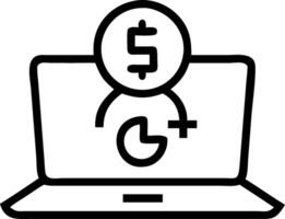 Medical cost analyst using financial software on soft abstract background Set A2 vector