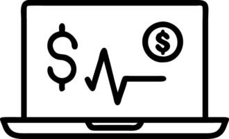 Medical cost analyst using financial dashboard on plain background Set A vector