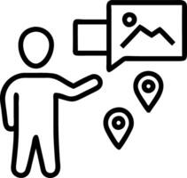Marketing manager presenting customer journey map to stakeholders Set 8 vector