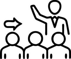 Manager recognizing employee sustainability efforts with copy space Set A vector
