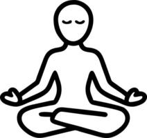 Manager practicing deep breathing in office Set 5 vector