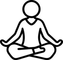 Manager practicing deep breathing in office Set 2 vector