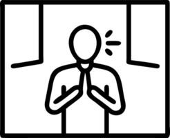 Manager practicing deep breathing exercises Set A5 vector