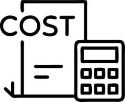 Macro view of logistics cost calculator and digital invoices Set A3 vector