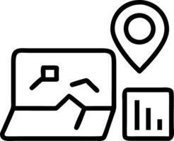 Macro shot of logistics planner with digital maps and cost charts Set A vector