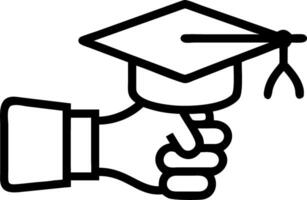 Macro shot of graduates hand holding diploma with bokeh lights copy space on right Set 2 vector