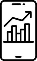 Macro shot of eco friendly financial charts with green accents on tablet screen Set A3 vector