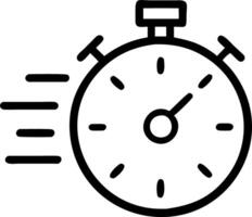 Macro shot of a watch ticking symbolizing time management and growth vector