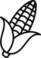 Macro of corn kernel texture on a cob Set A vector