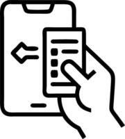 Logistics coordinator using mobile app for cost tracking Set A vector