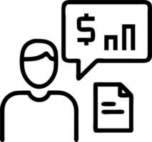Logistics coordinator reviewing financial reports on plain background Set A vector