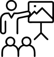 kickoff project and timeline and vision vector