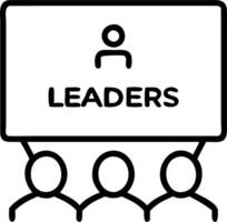 kickoff project and strategy and vision vector