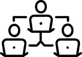 kickoff project and strategy and coordination vector