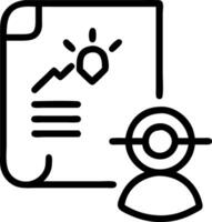 kickoff project and objectives and deliverables vector
