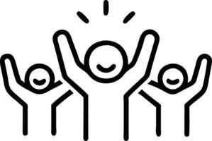 kickoff project and objectives and communication Set A vector