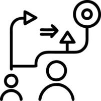 kickoff project and execution and roadmap vector