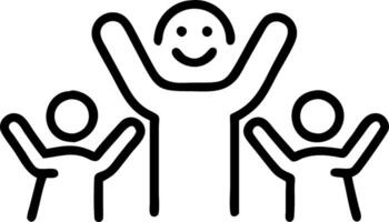 kickoff project and execution and communication Set A vector