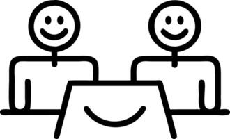 kickoff project and execution and coordination Set A vector