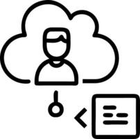 IT specialist integrating customer data systems Set 6 vector