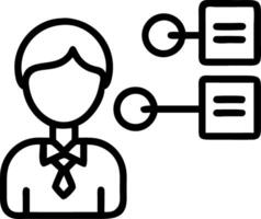 IT specialist integrating customer data systems Set 3 vector