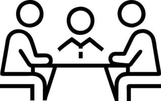 International coworkers sharing ideas during meeting with copy space Set A vector