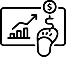 Investor analyzing carbon footprint data for sustainable investment on digital dashboard Set A vector
